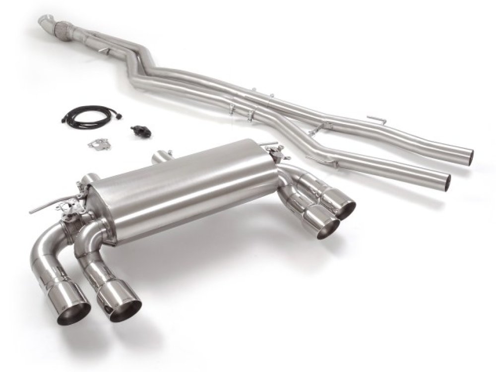 BMW M2 F87 Coupè - Auspuffanlage Edelstahl (3.0 / 272kW - bis 06/2018) "Sport"